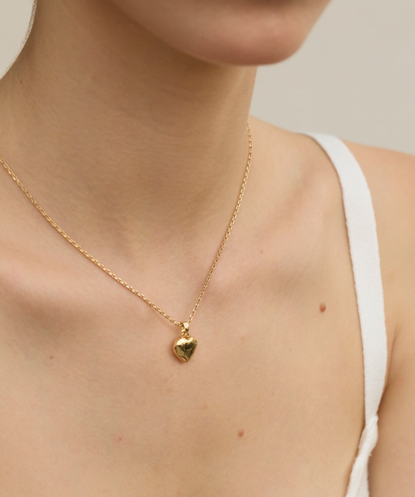 Carved Stone Heart Necklace - Coddle Heaven