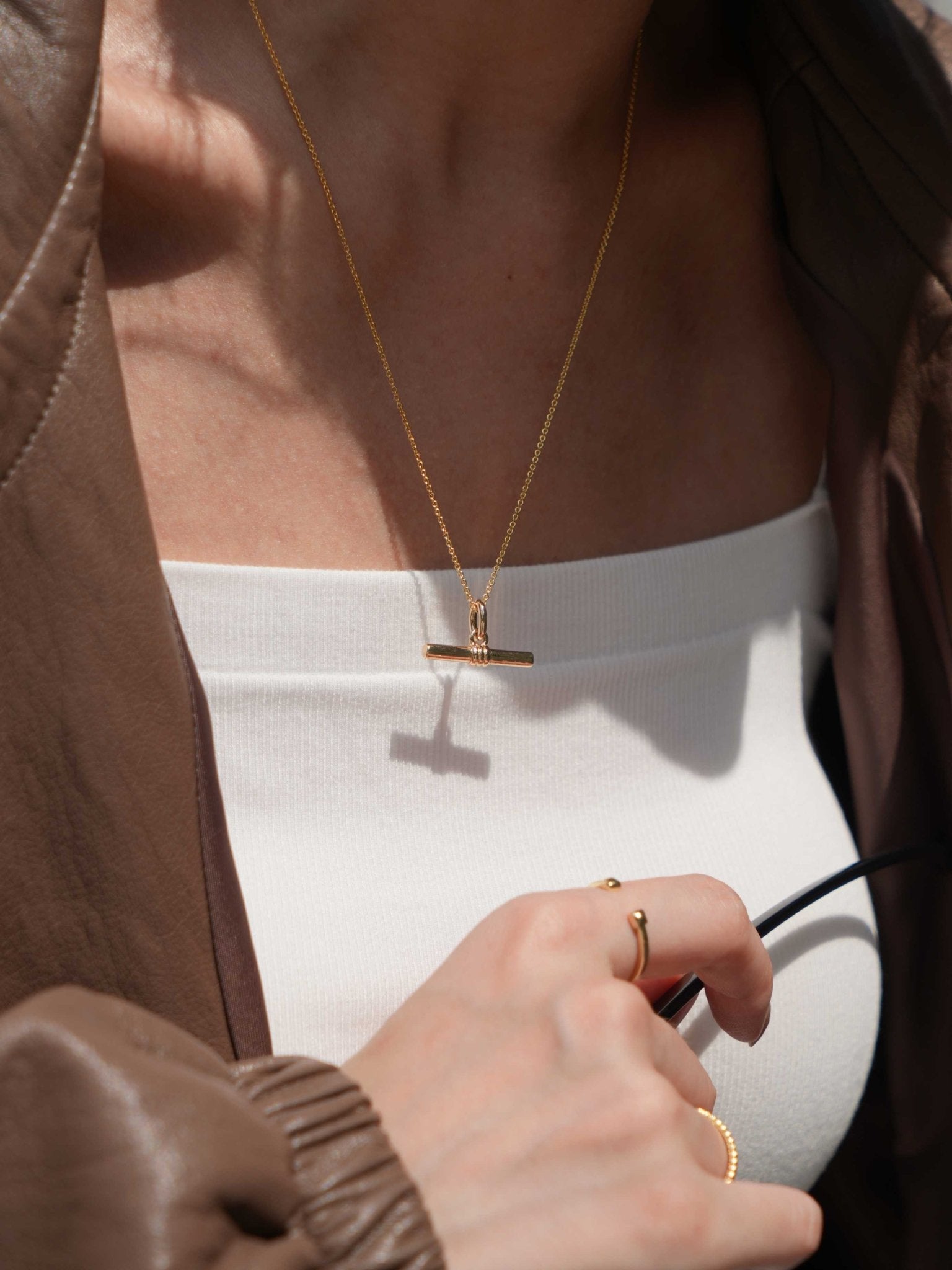 Classic T-Bar Necklace - Coddle Heaven