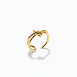 Cross Knot Ring - Coddle Heaven