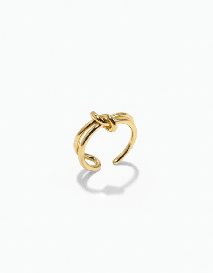 Cross Knot Ring - Coddle Heaven