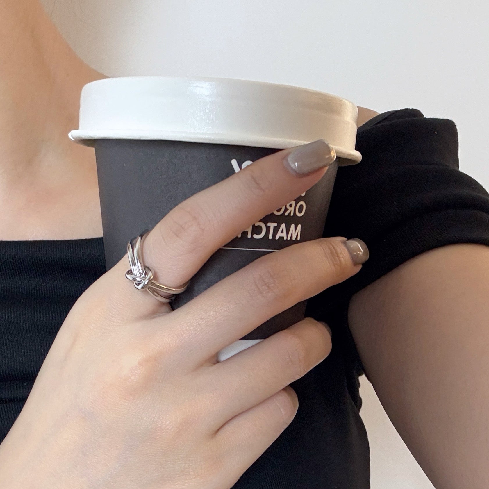 Cross Knot Ring - Coddle Heaven