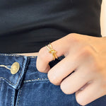 Cross Knot Ring - Coddle Heaven