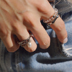 Crystal Wave Harmony Ring - Coddle Heaven