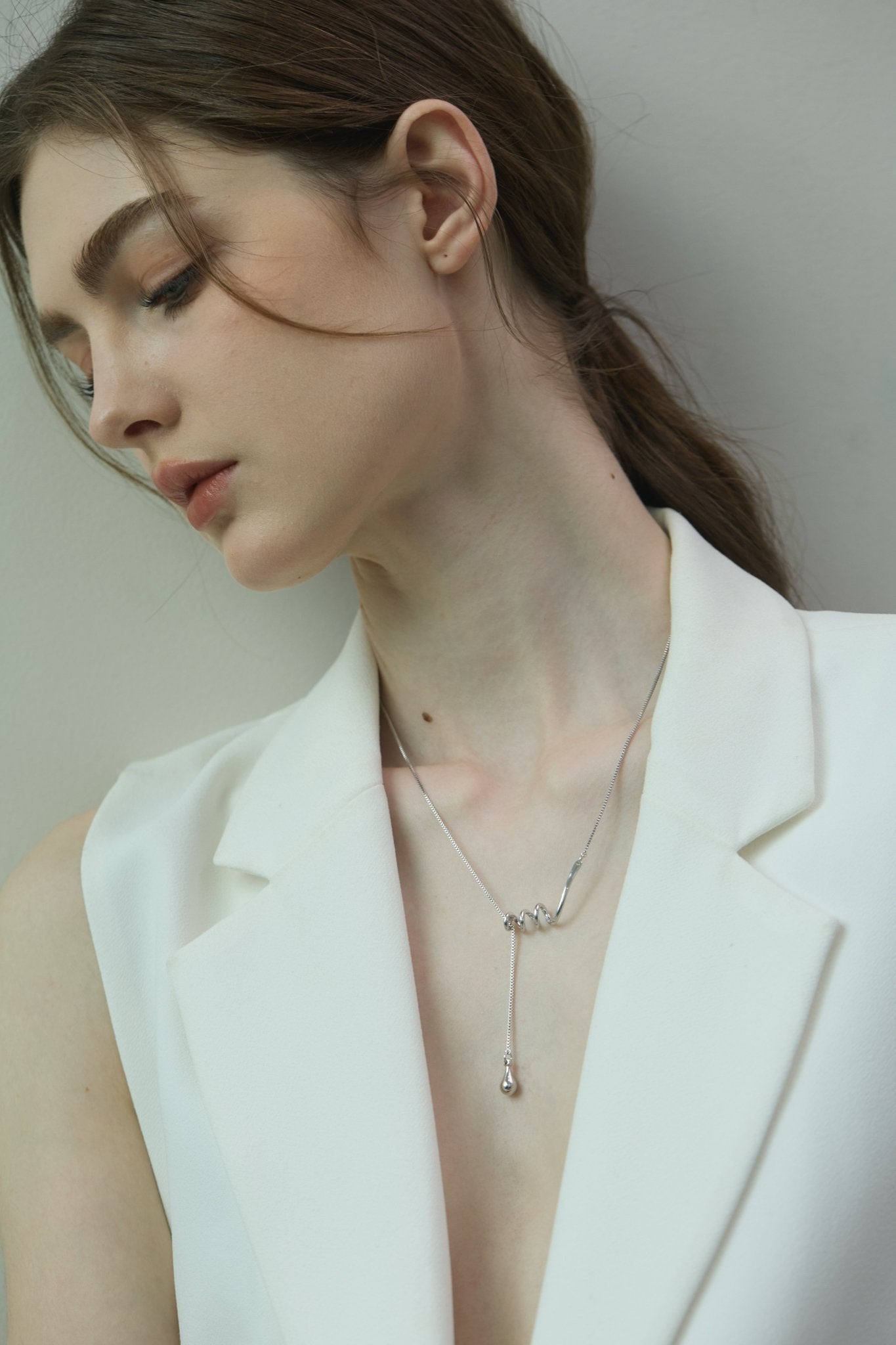 Curl & Dew Necklace - Coddle Heaven