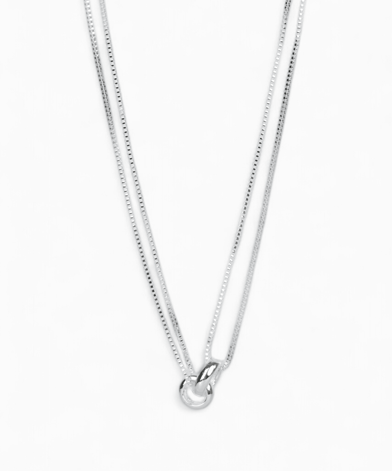 Double Circle Necklace - Coddle Heaven