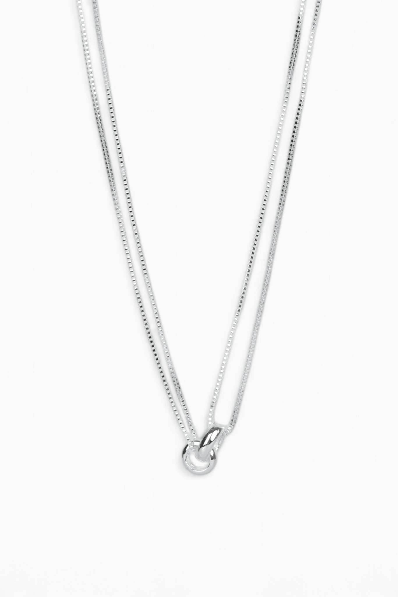 Double Circle Necklace - Coddle Heaven