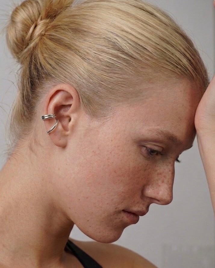 Double Helix Ear Cuff - Coddle Heaven