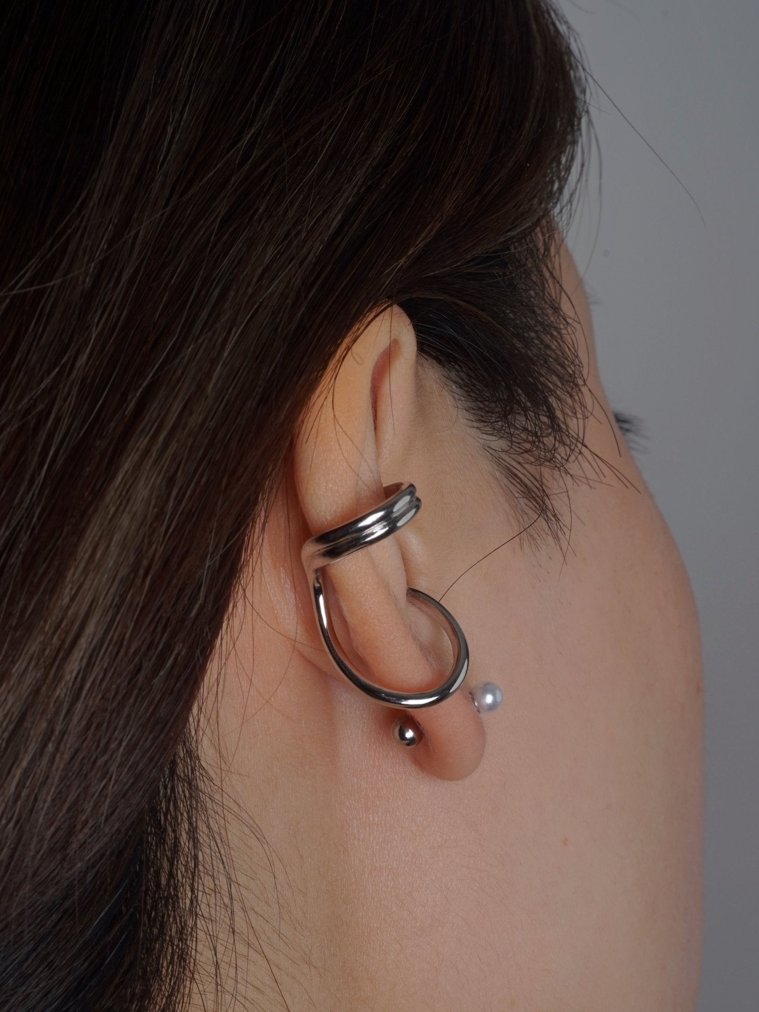 Double Helix Ear Cuff - Coddle Heaven