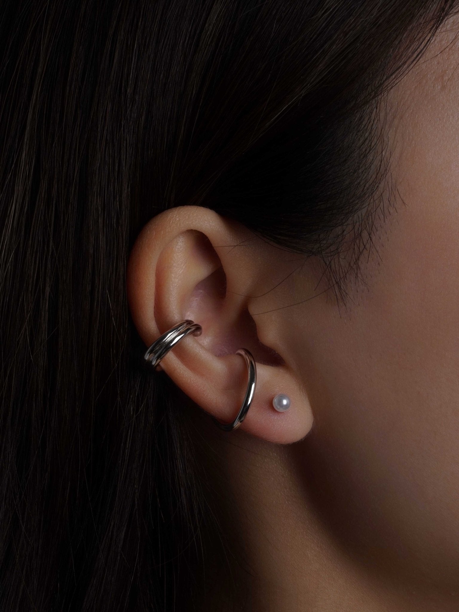 Double Helix Ear Cuff