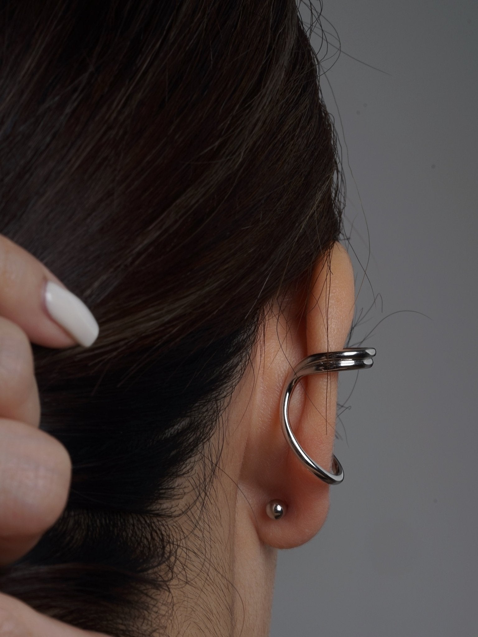 Double Helix Ear Cuff - Coddle Heaven