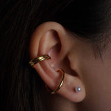 Double Helix Ear Cuff - Coddle Heaven