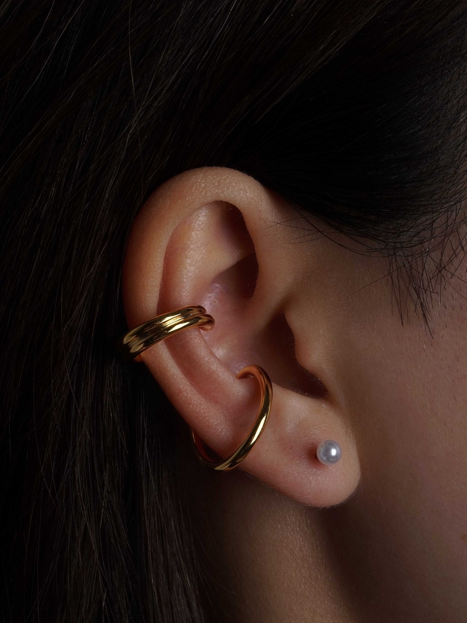Double Helix Ear Cuff - Coddle Heaven