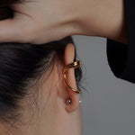 Double Helix Ear Cuff - Coddle Heaven
