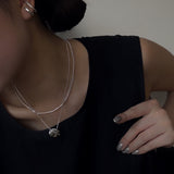 Double Layered Muse Necklace - Coddle Heaven