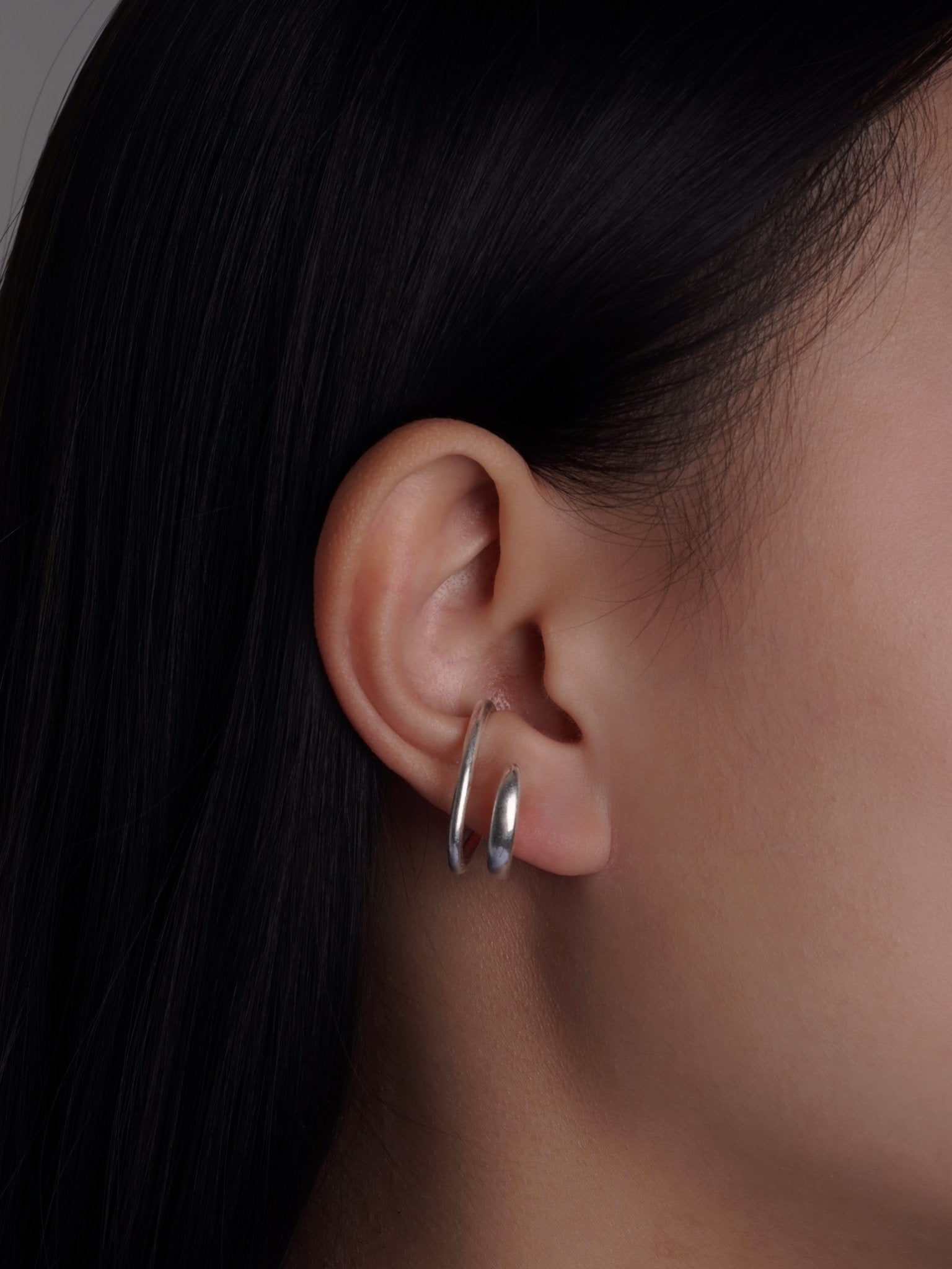 Double Oval Ear Cuff - Coddle Heaven