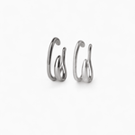 Double Oval Ear Cuff - Coddle Heaven