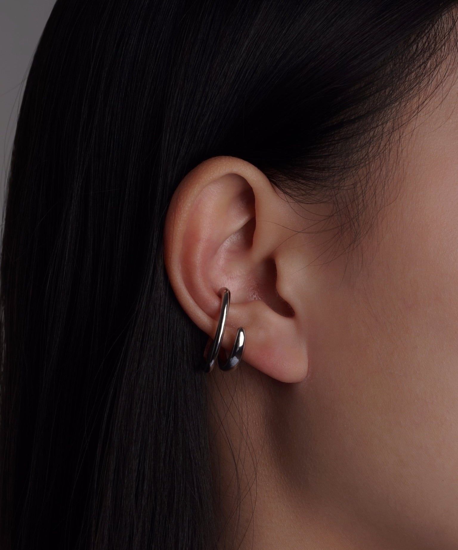 Double Oval Ear Cuff - Coddle Heaven