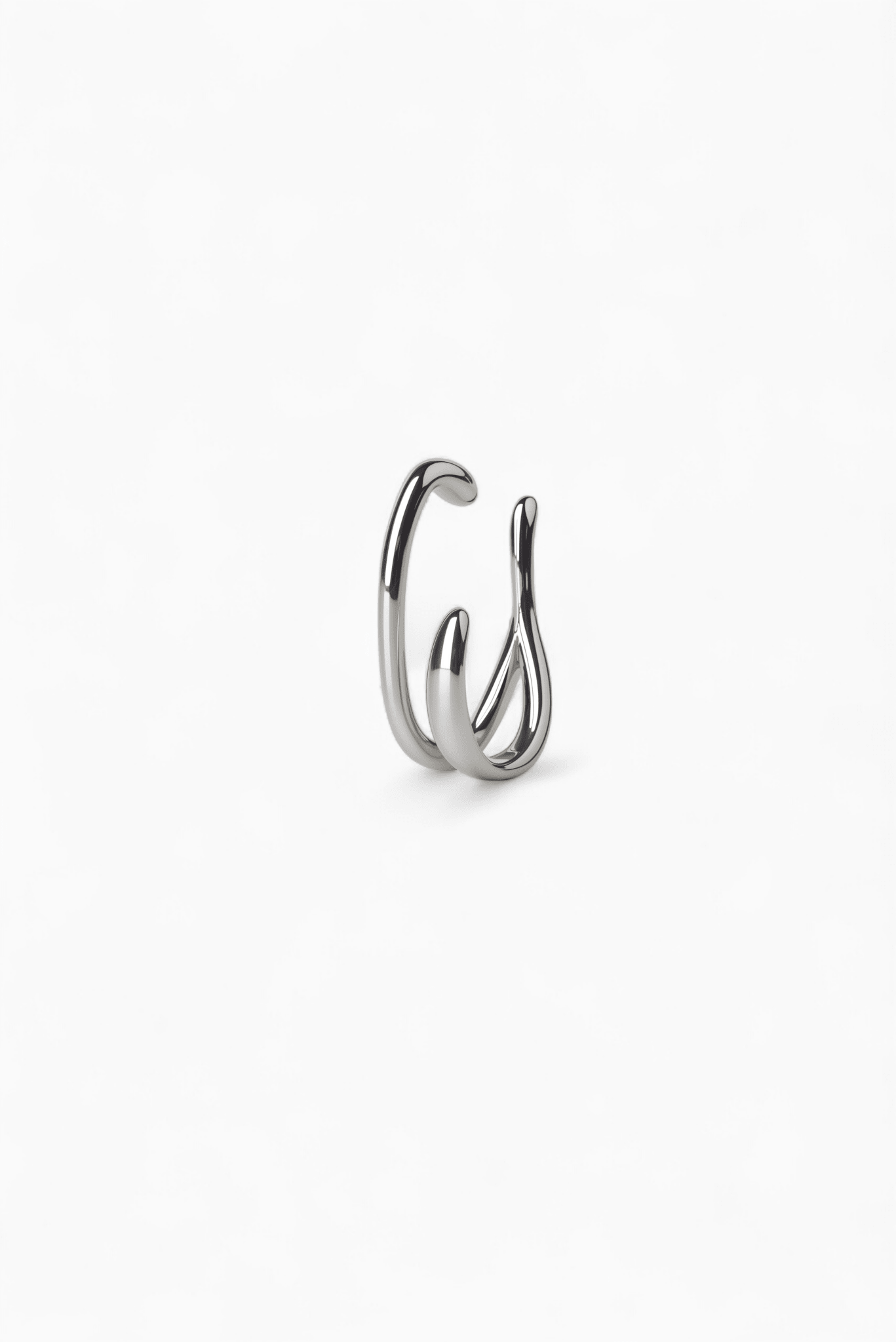 Double Oval Ear Cuff - Coddle Heaven