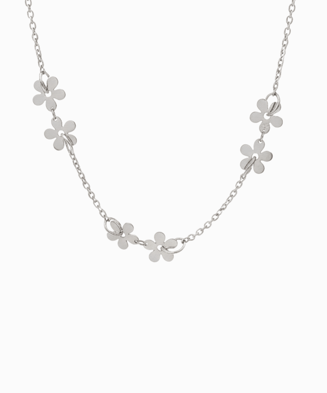 Flower Clasp Necklace - Coddle Heaven