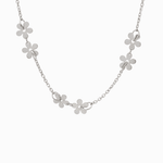 Flower Clasp Necklace - Coddle Heaven