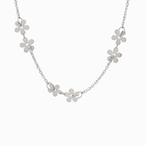 Flower Clasp Necklace - Coddle Heaven