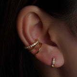 Halo Hoops Earrings (6mm) - Coddle Heaven