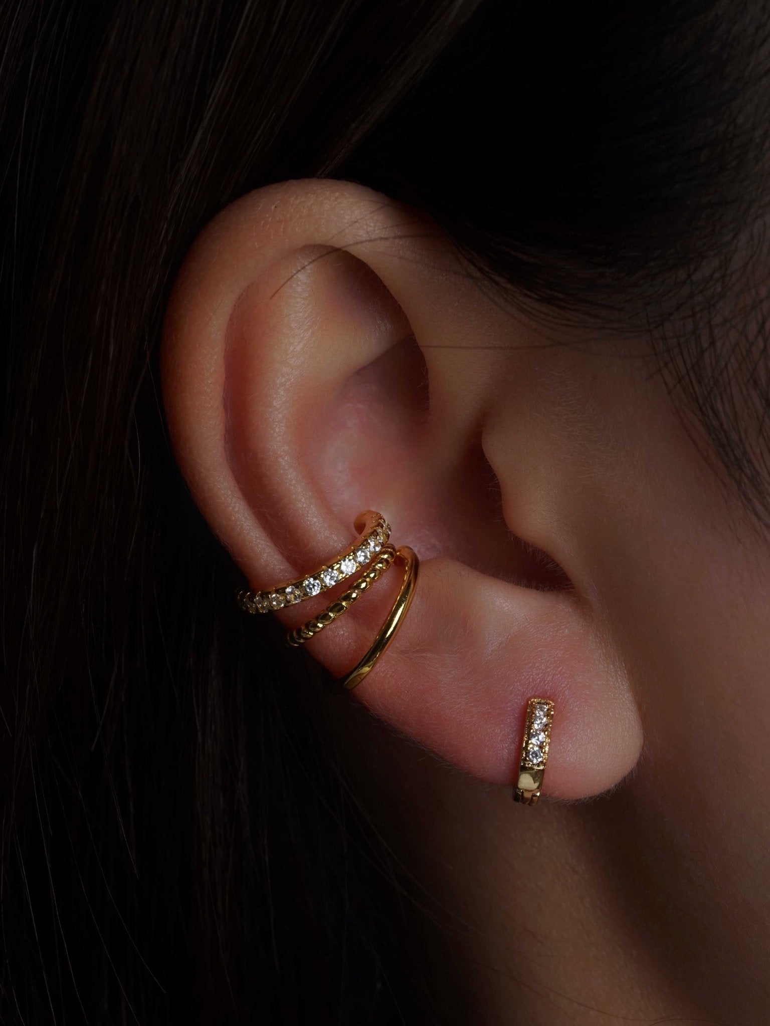 Halo Hoops Earrings (6mm) - Coddle Heaven
