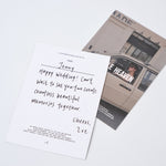 Handwritten Gift Note Service - Coddle Heaven