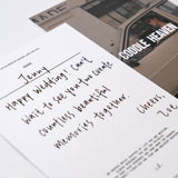 Handwritten Gift Note Service - Coddle Heaven