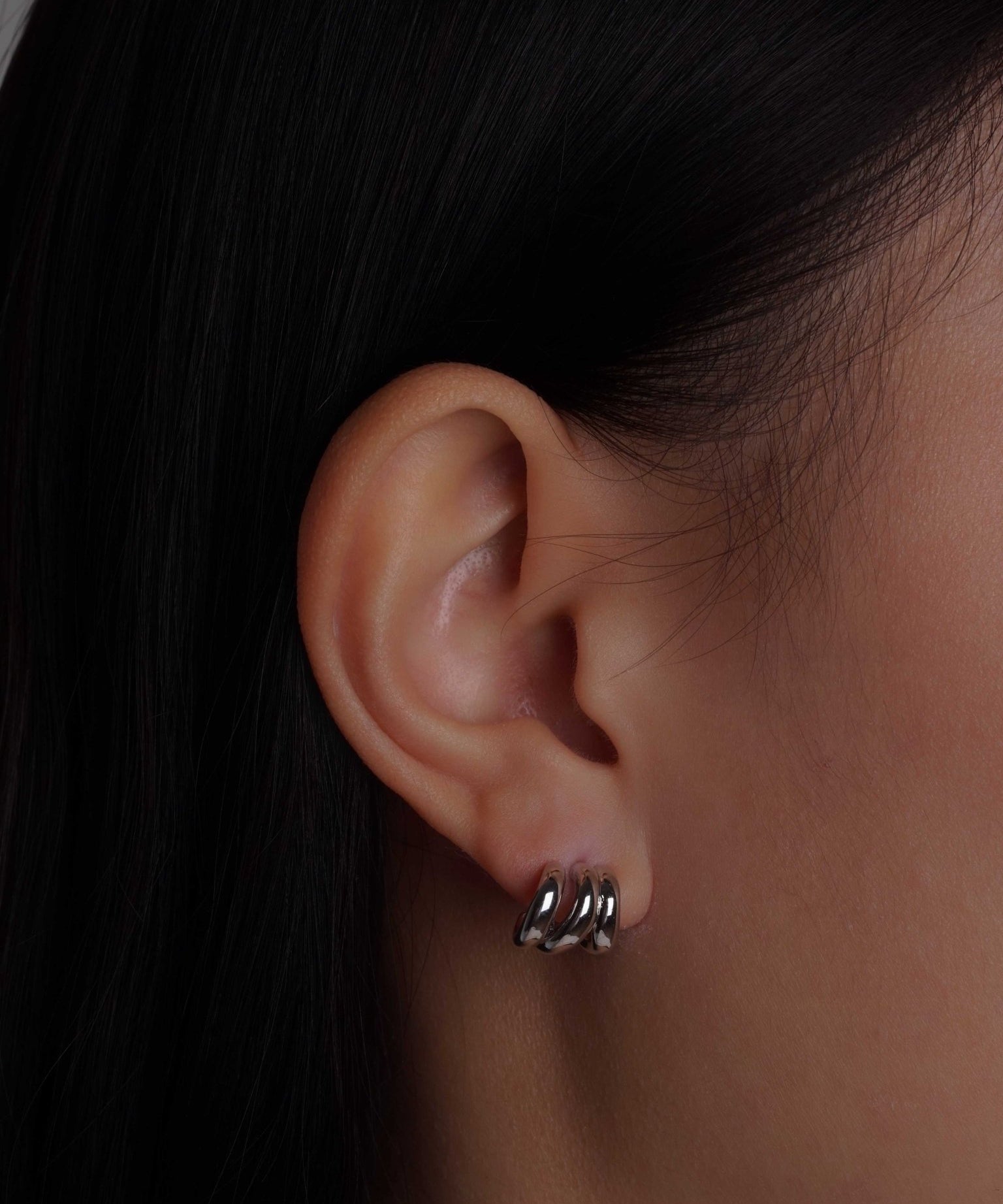 Irregular Bounce Triple Earrings - Coddle Heaven
