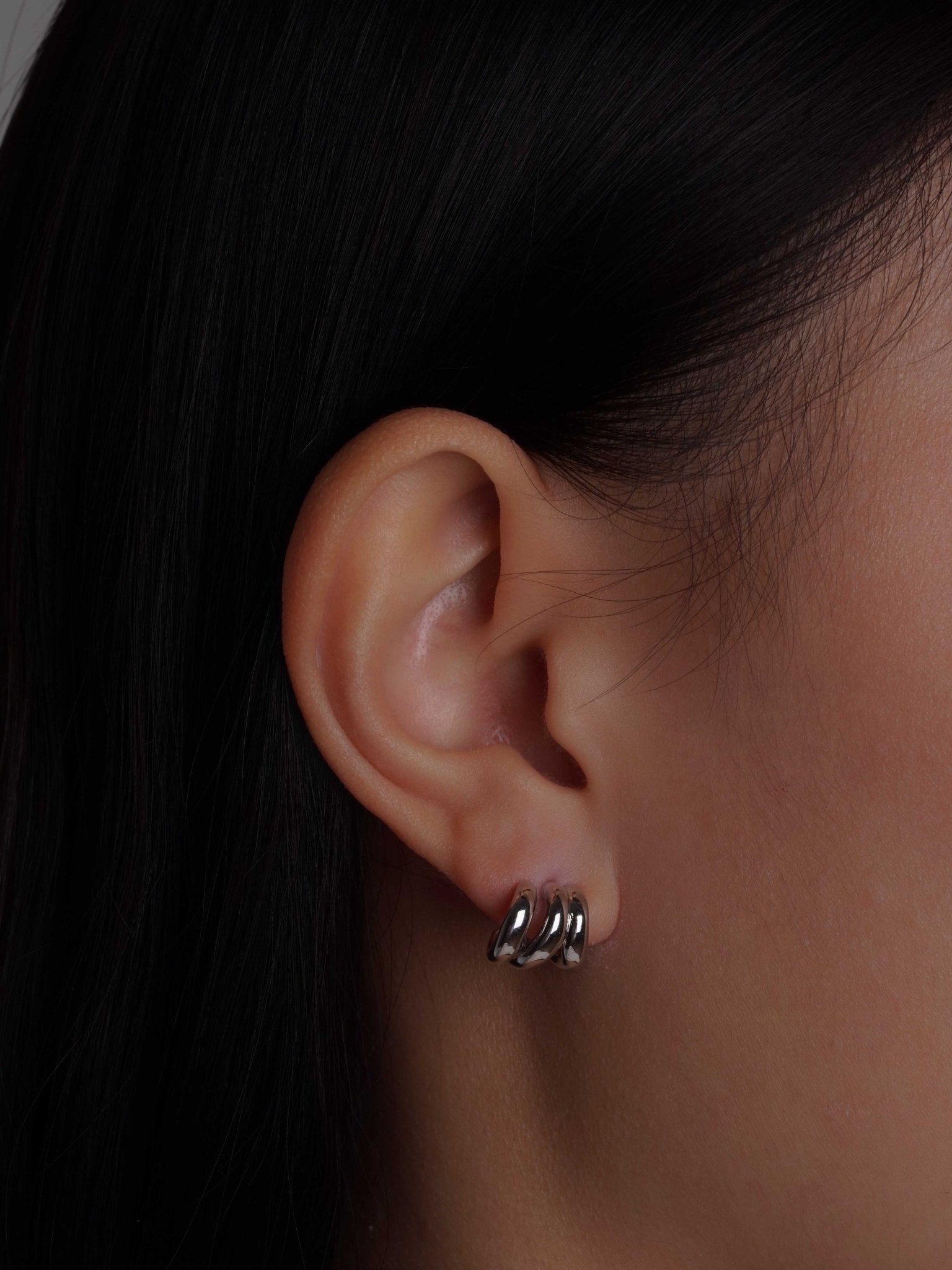 Irregular Bounce Triple Earrings - Coddle Heaven