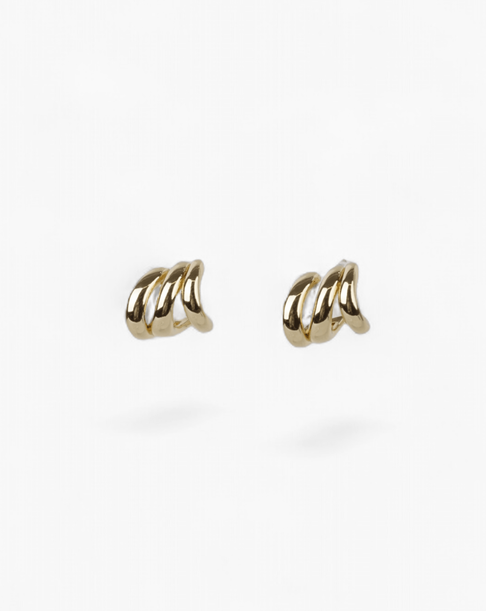 Irregular Bounce Triple Earrings - Coddle Heaven
