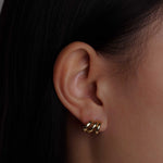 Irregular Bounce Triple Earrings - Coddle Heaven