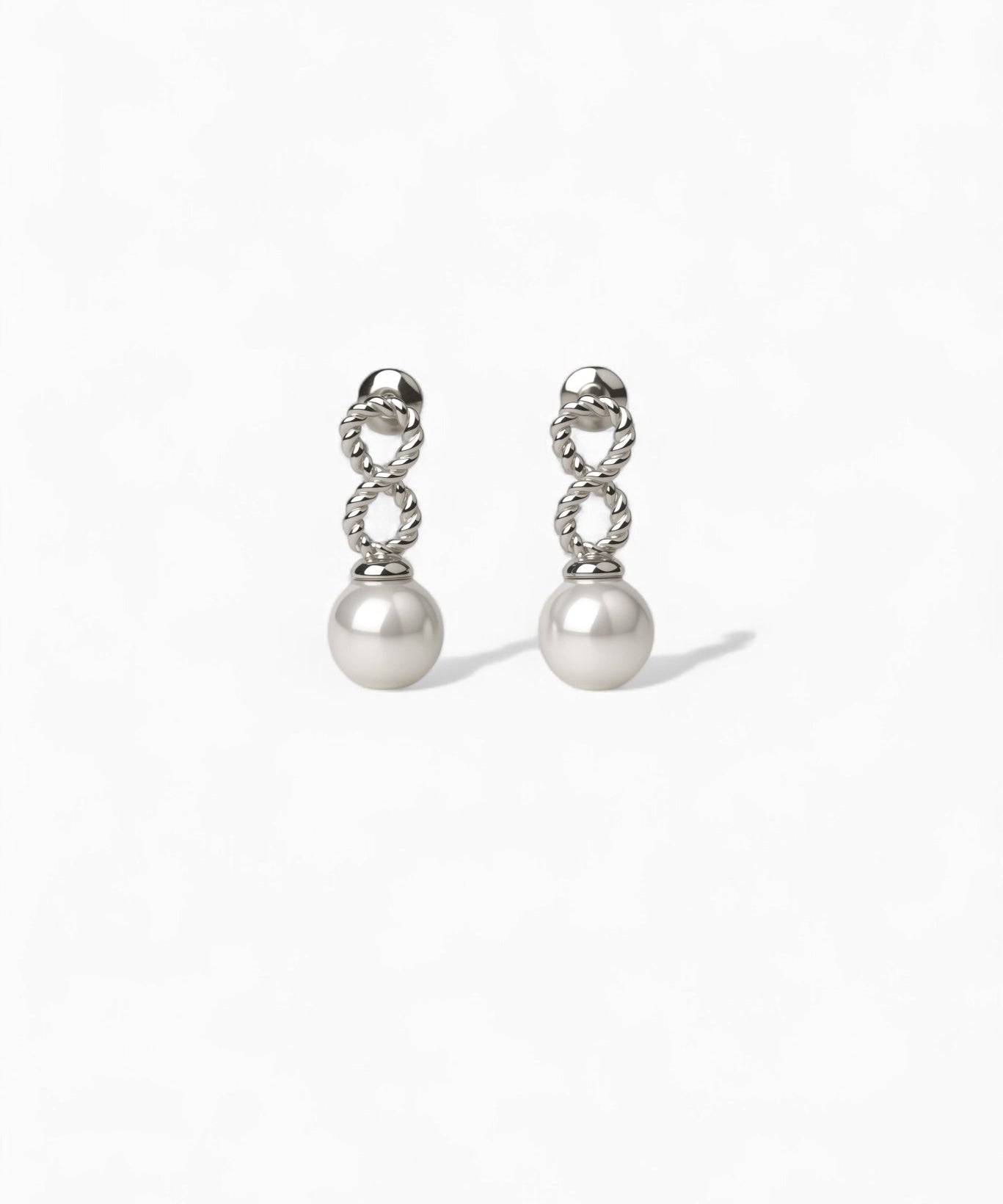Knotted Pearl Earrings - Coddle Heaven