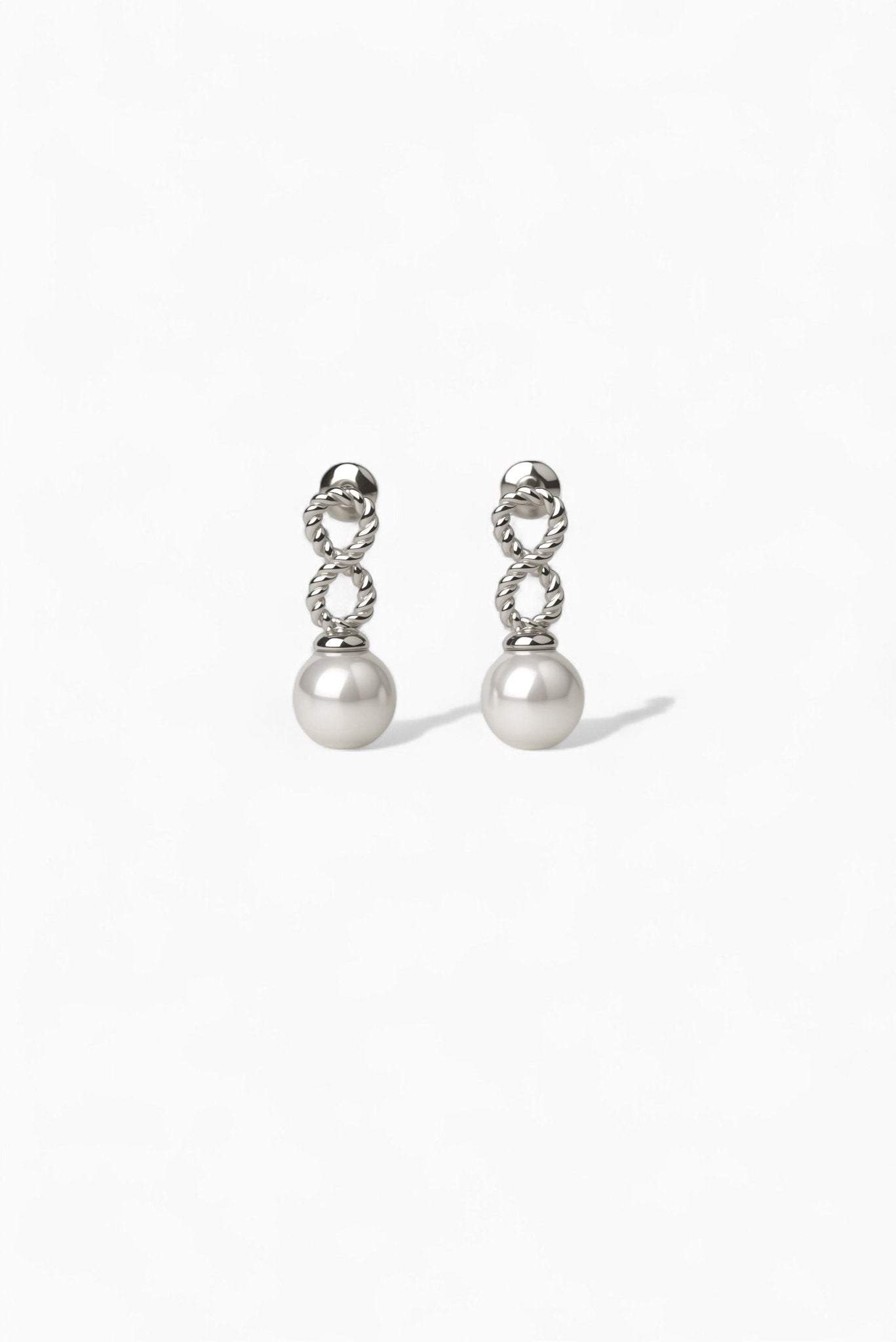 Knotted Pearl Earrings - Coddle Heaven