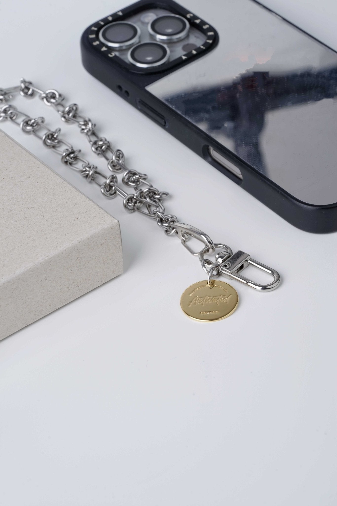 Luxe Gold Tag Indulgence Phone Lanyard - Coddle Heaven