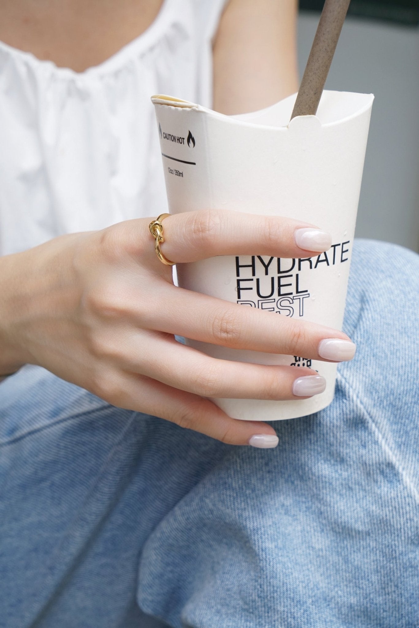 Minimalist Knot Ring - Coddle Heaven