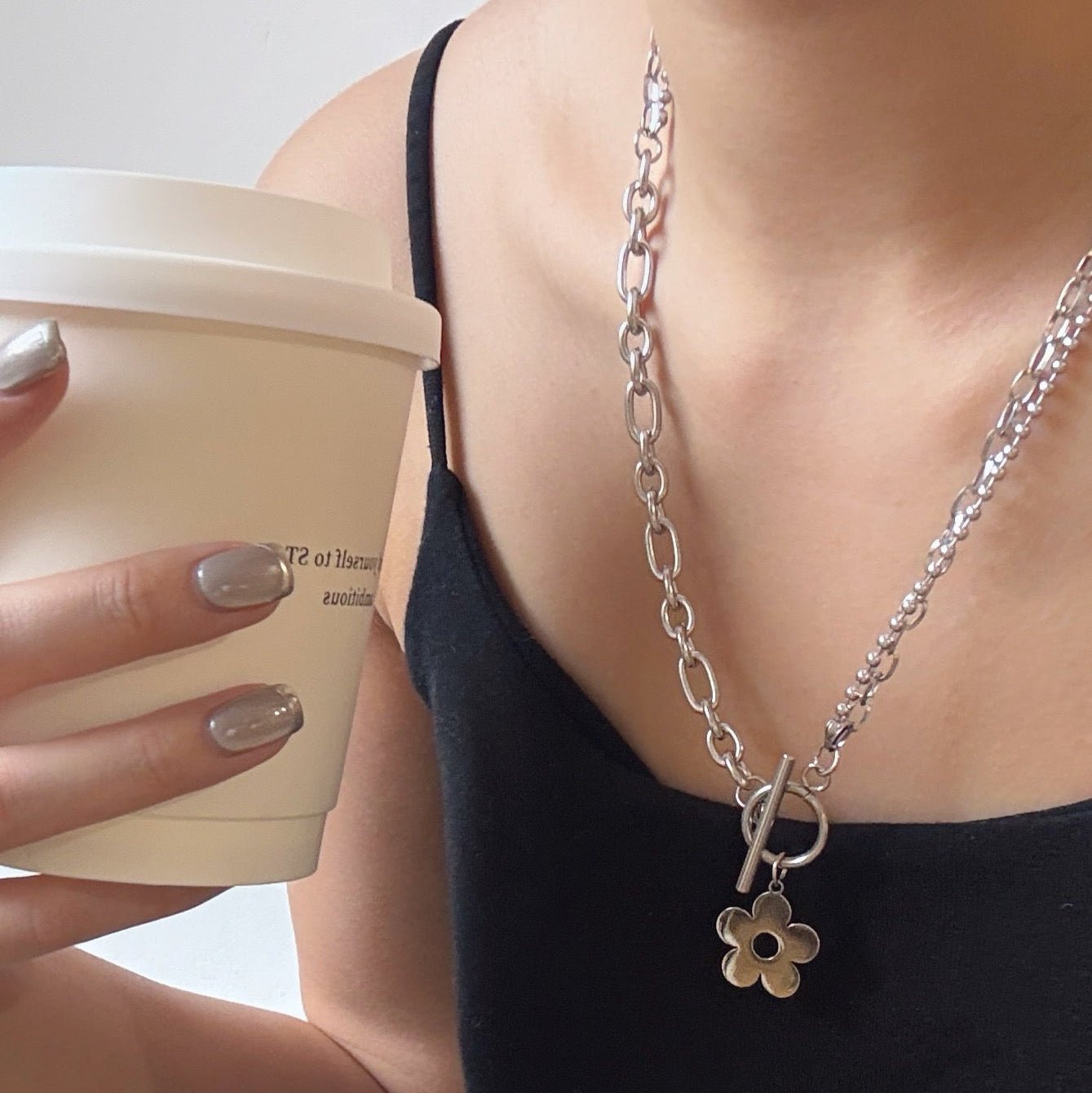 OT Flower Necklace - Coddle Heaven