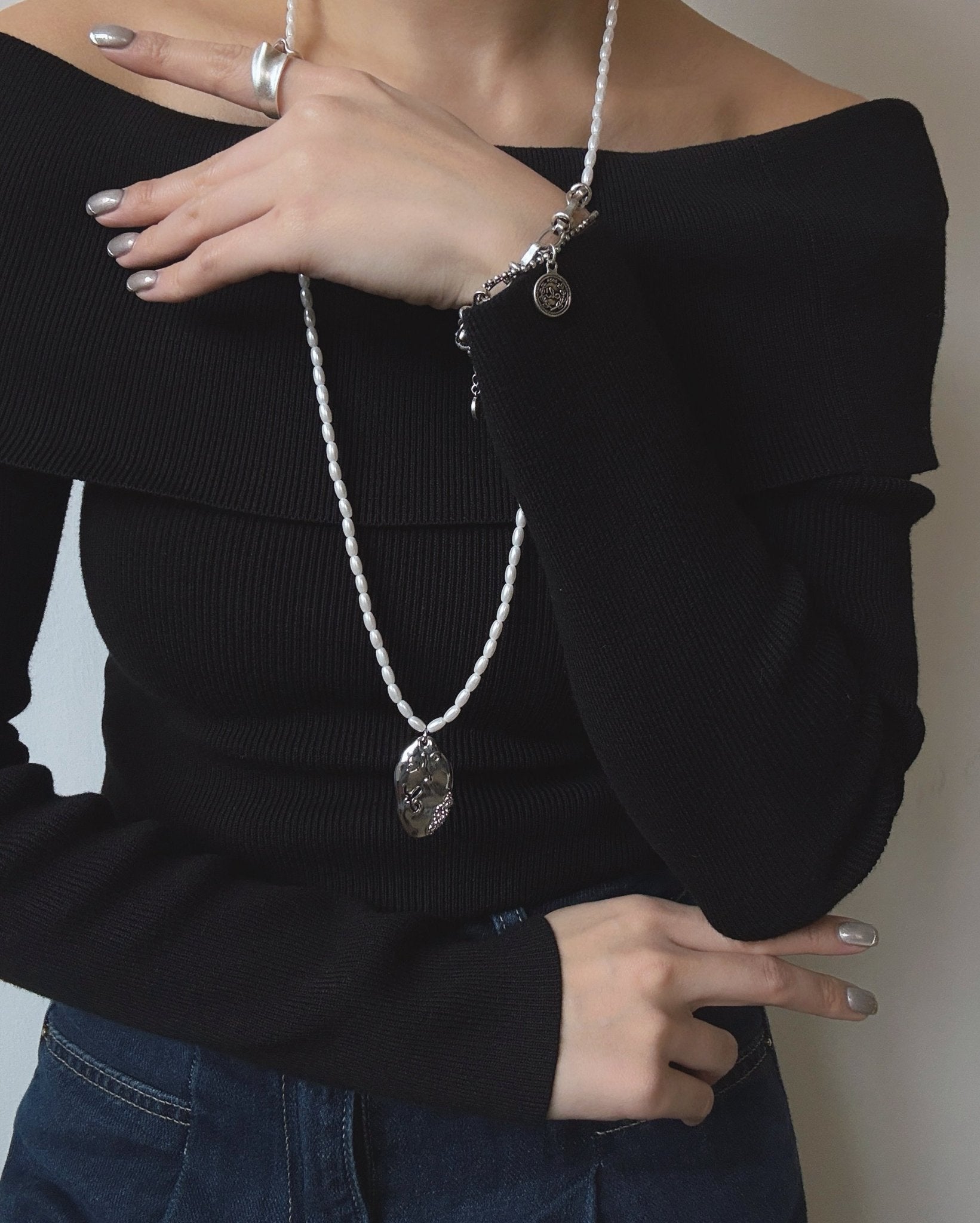 Oyster Shell Necklace - Coddle Heaven