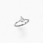 Pear Solitaire Ring - Fine Jewelry - Coddle Heaven