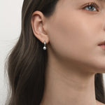 Pearl Hoop Earrings - Coddle Heaven