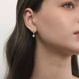 Pearl Hoop Earrings - Coddle Heaven
