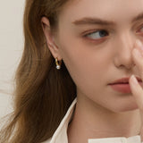 Pearl Hoop Earrings - Coddle Heaven