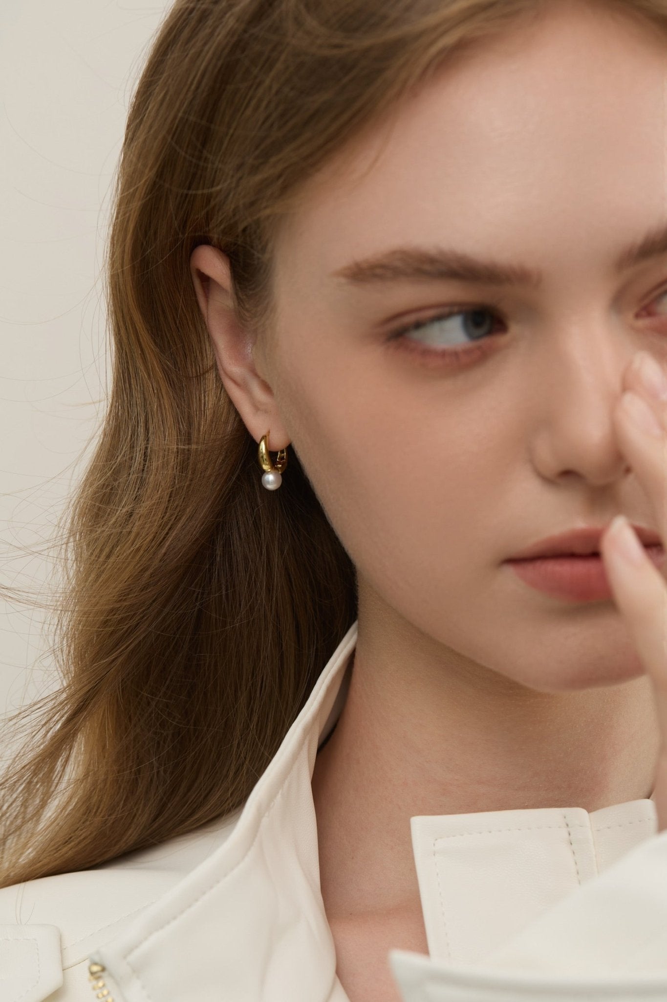 Pearl Hoop Earrings - Coddle Heaven