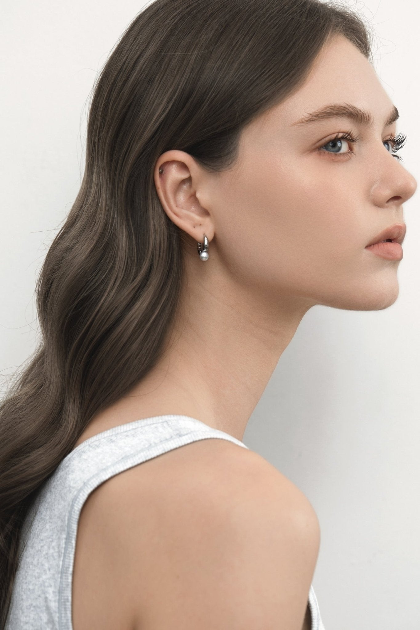 Pearl Hoop Earrings - Coddle Heaven
