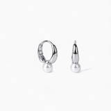 Pearl Hoop Earrings - Coddle Heaven