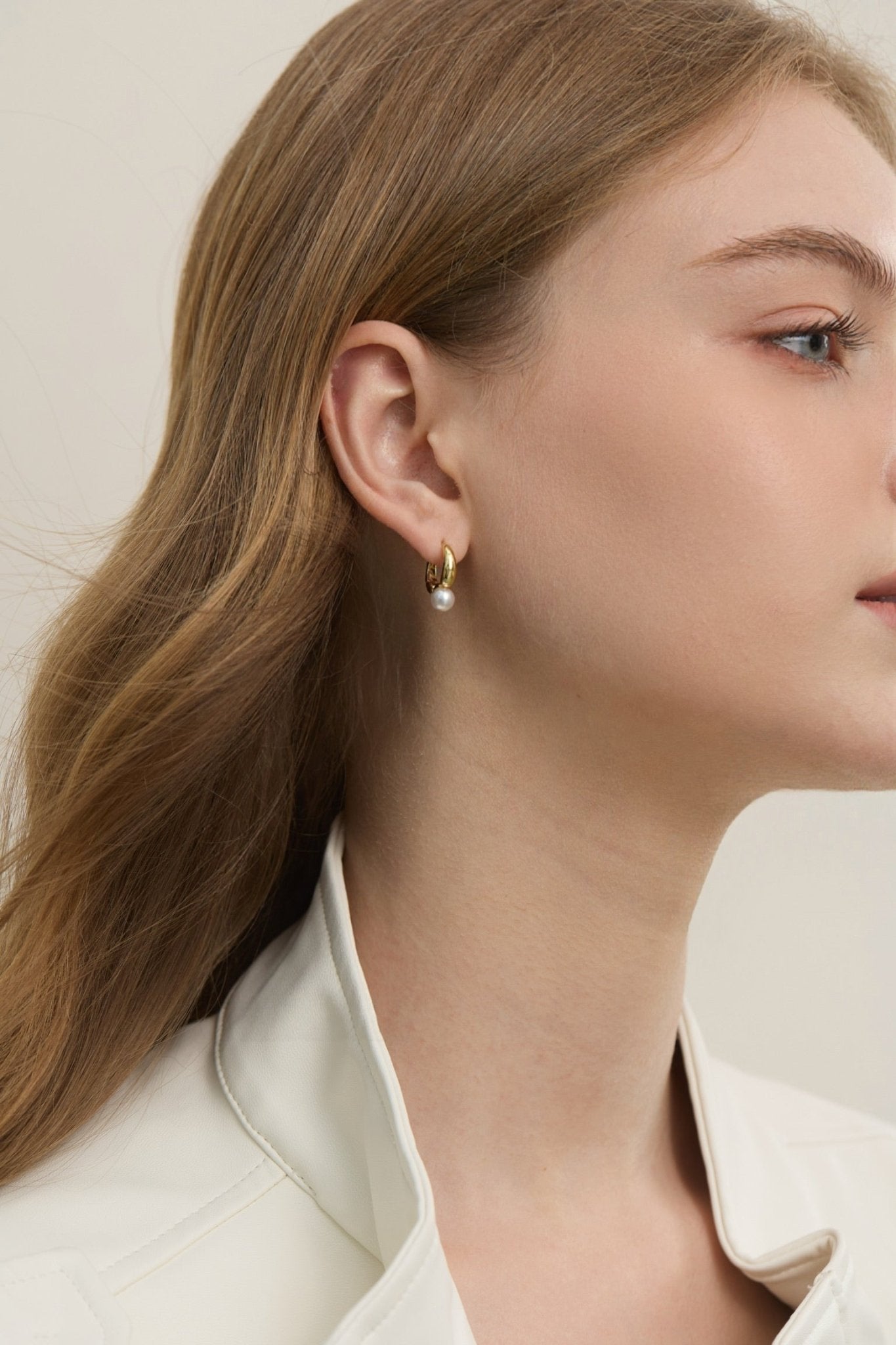 Pearl Hoop Earrings - Coddle Heaven