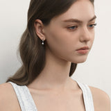 Pearl Hoop Earrings - Coddle Heaven