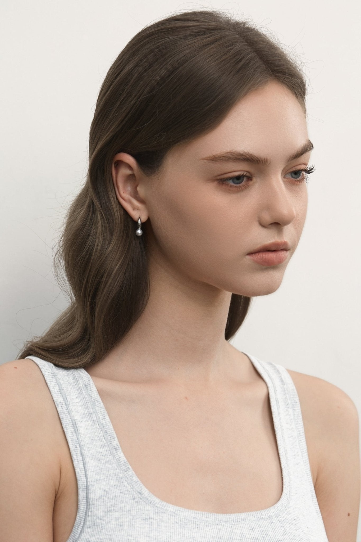 Pearl Hoop Earrings - Coddle Heaven