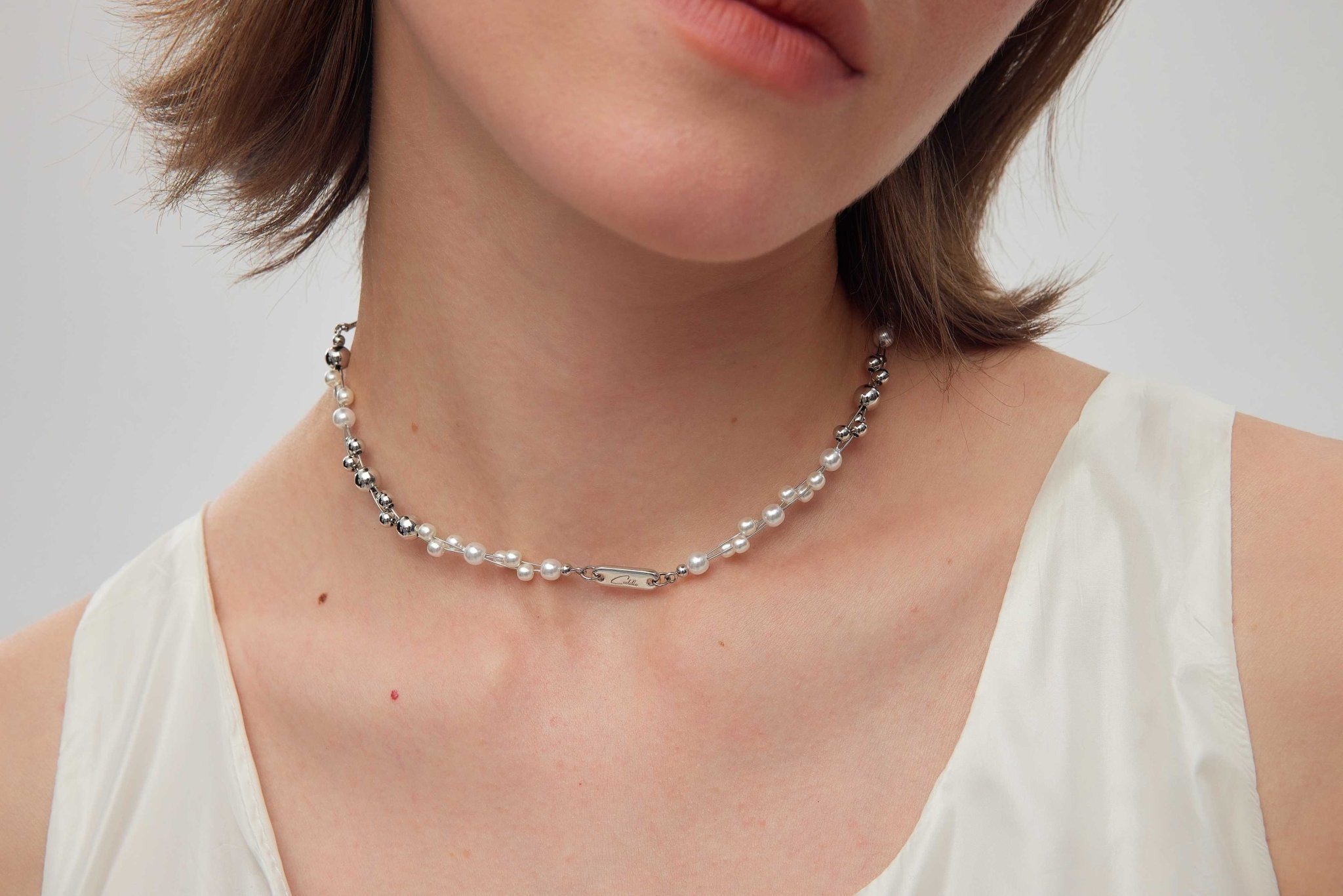 Pearl Serenity Choker - Coddle Heaven